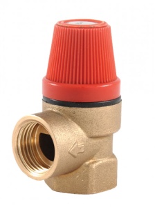 Предохранительный клапан 1,5 бар 1/2" ВР